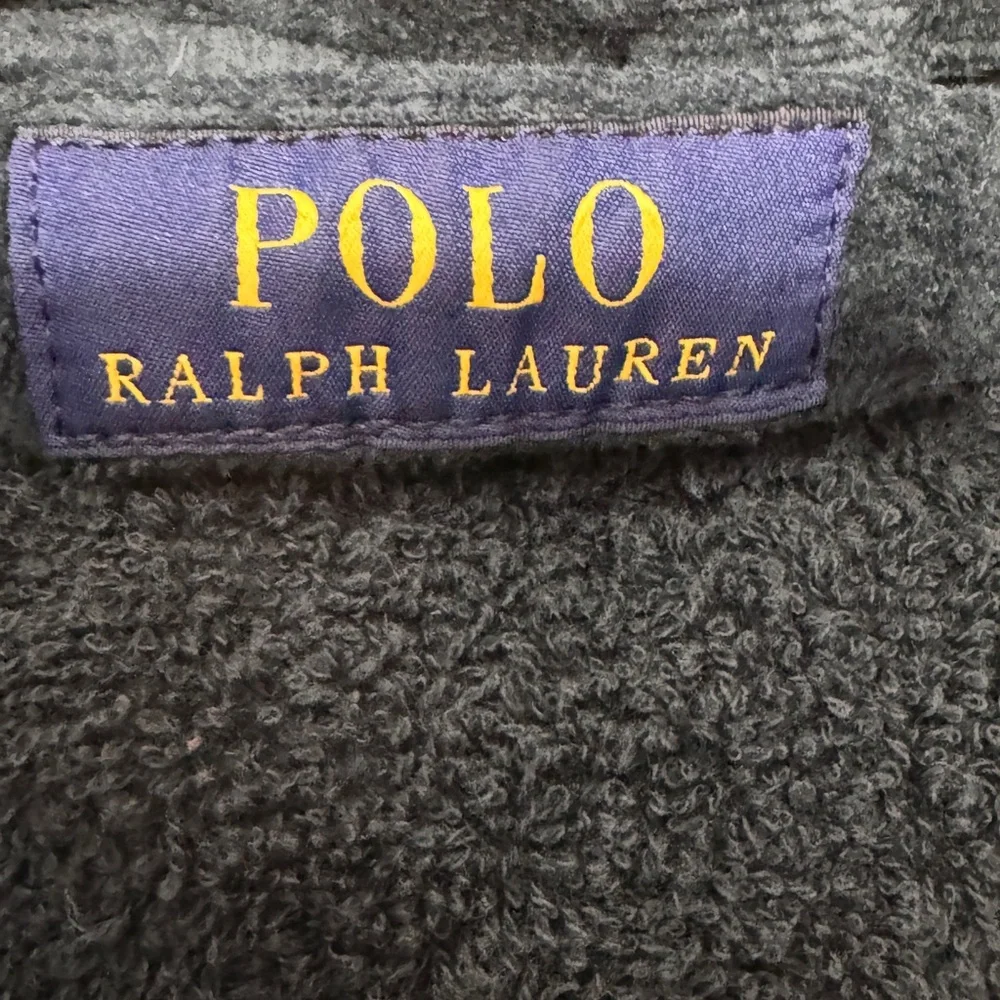 Polo ralph Lauren dark green cotton Textured bathrobe size S/M